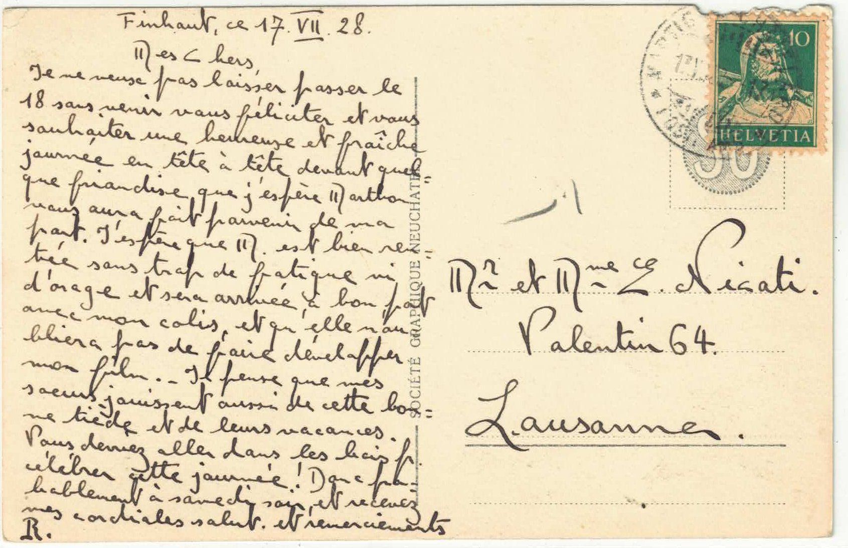 Cartoline postali: Col de la Gueulaz et les Perrons - Restaurant – Usato da Ettingen venduto da Kartenplanet 1