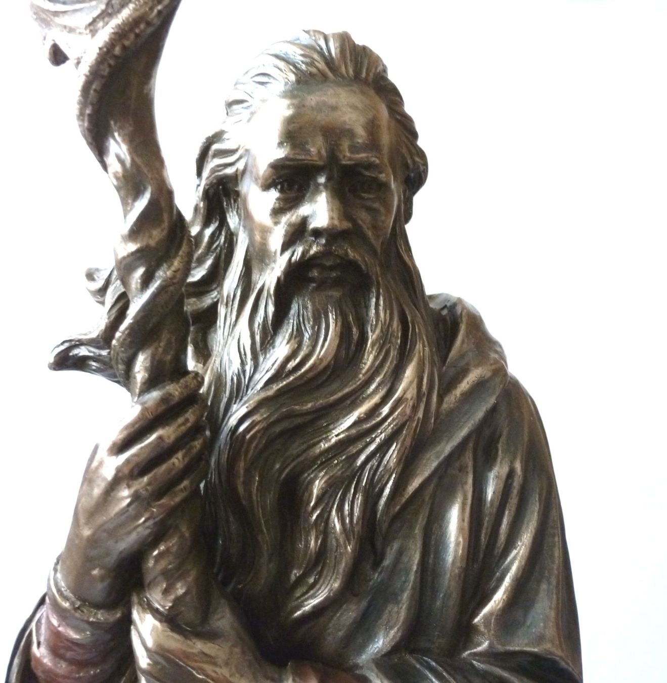 Figuren: Merlin - Kunstharz-Statue mit Kristallkugel – Neu und originalverpackt aus Mauren von Yeelen 5