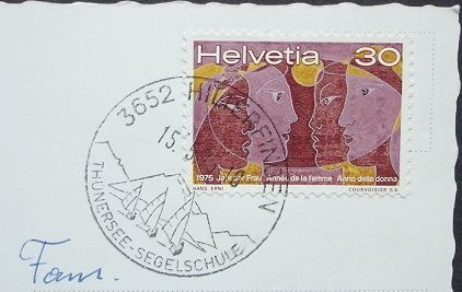 Cartoline postali: HILTERFINGEN Pension Sonnhalde – Usato da Jona venduto da philajona 1