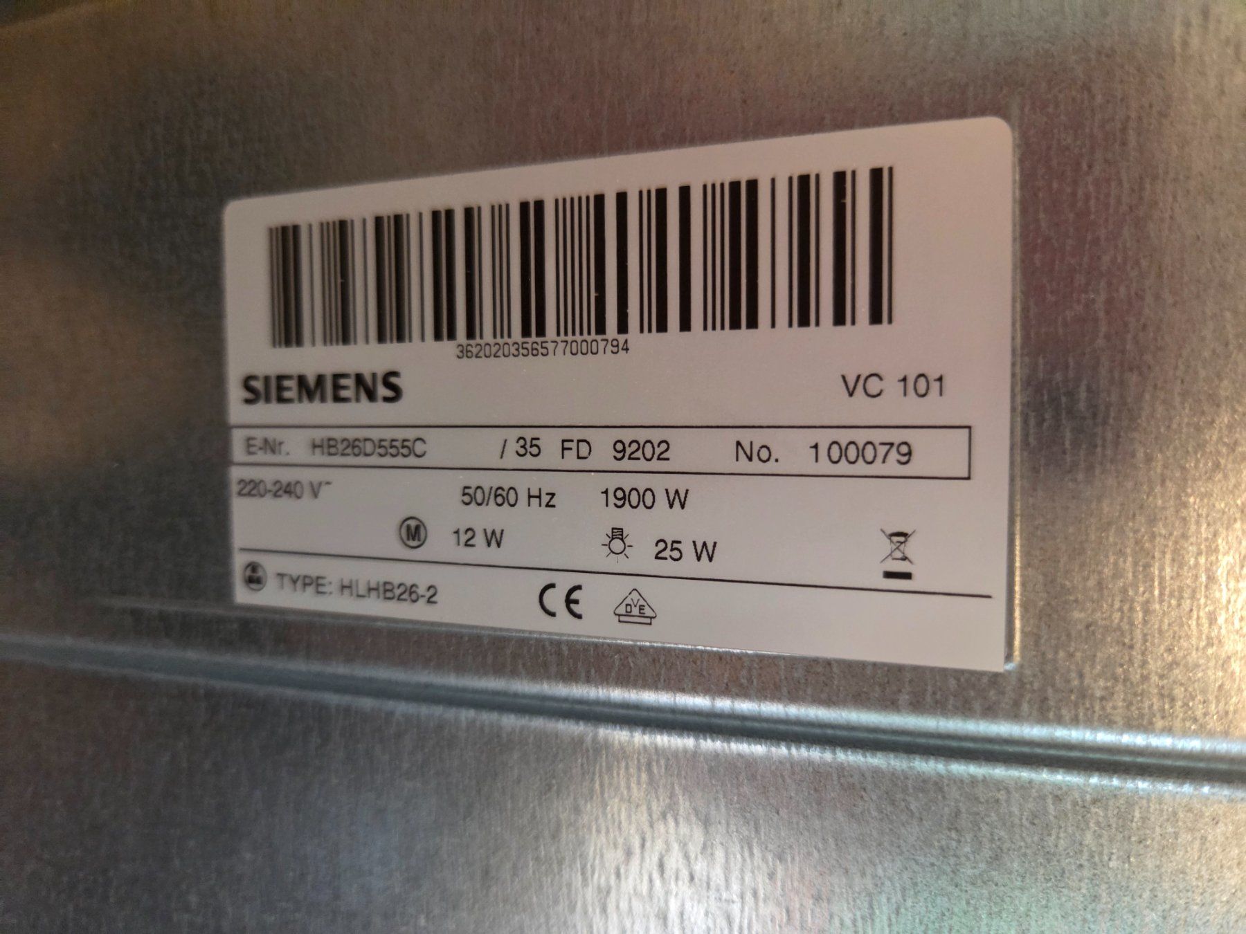 Siemens Forni: Siemens Dampfgarer HB26D555C, Einbaugerät – Usato da Binningen venduto da cam_m2n6 3
