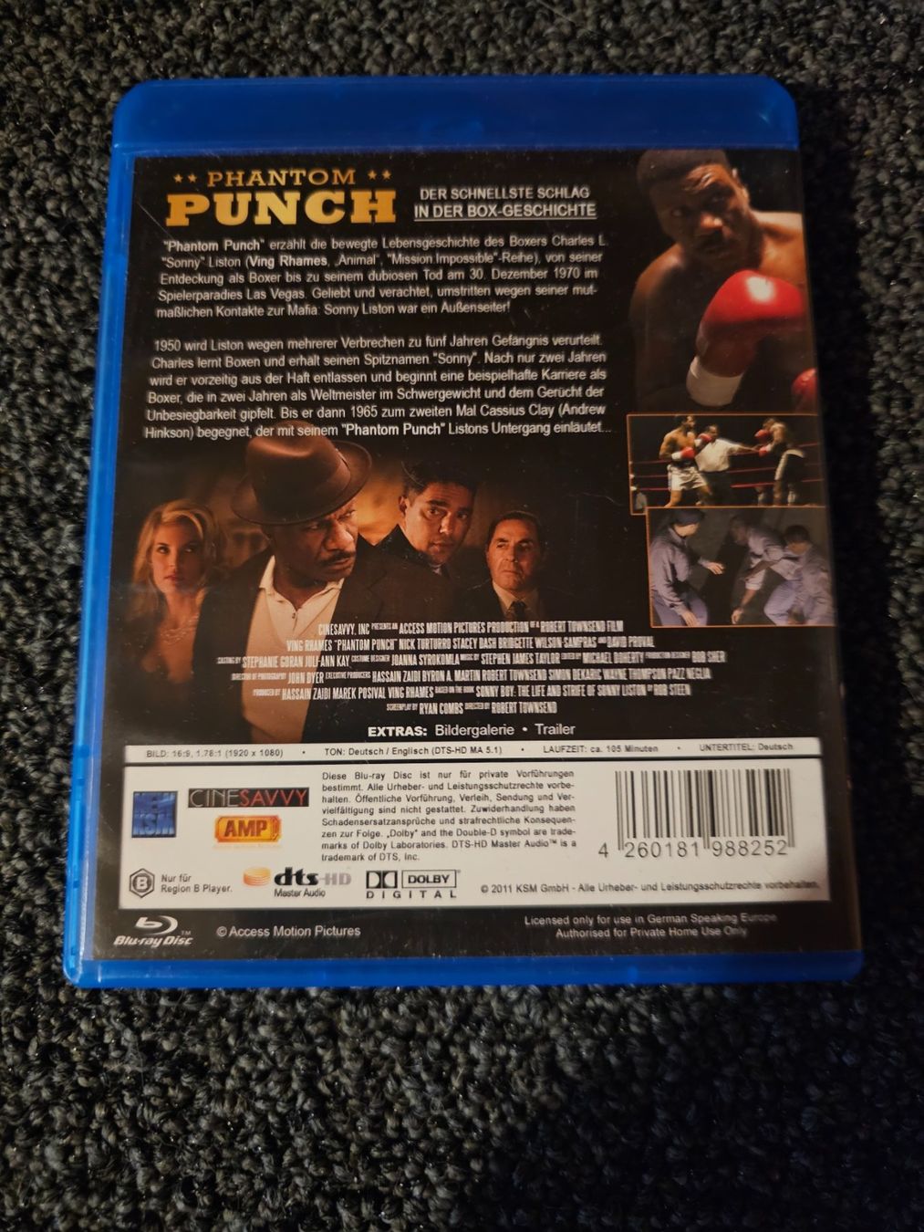 Tutti i DVDs: Blu-ray Phantom Punch - Der schnellste Schlag – Usato da Ruswil venduto da jan_bxl5 1