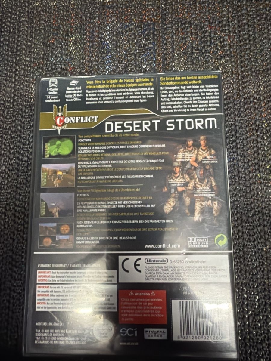 Nintendo Jeux: Nintendo GameCube Spiel Desert Storm PAL Version  – D'occasion à Bülach par ran_kqm8 1
