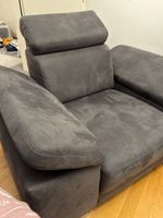 Alcantara Relaxsessel sehr bequem