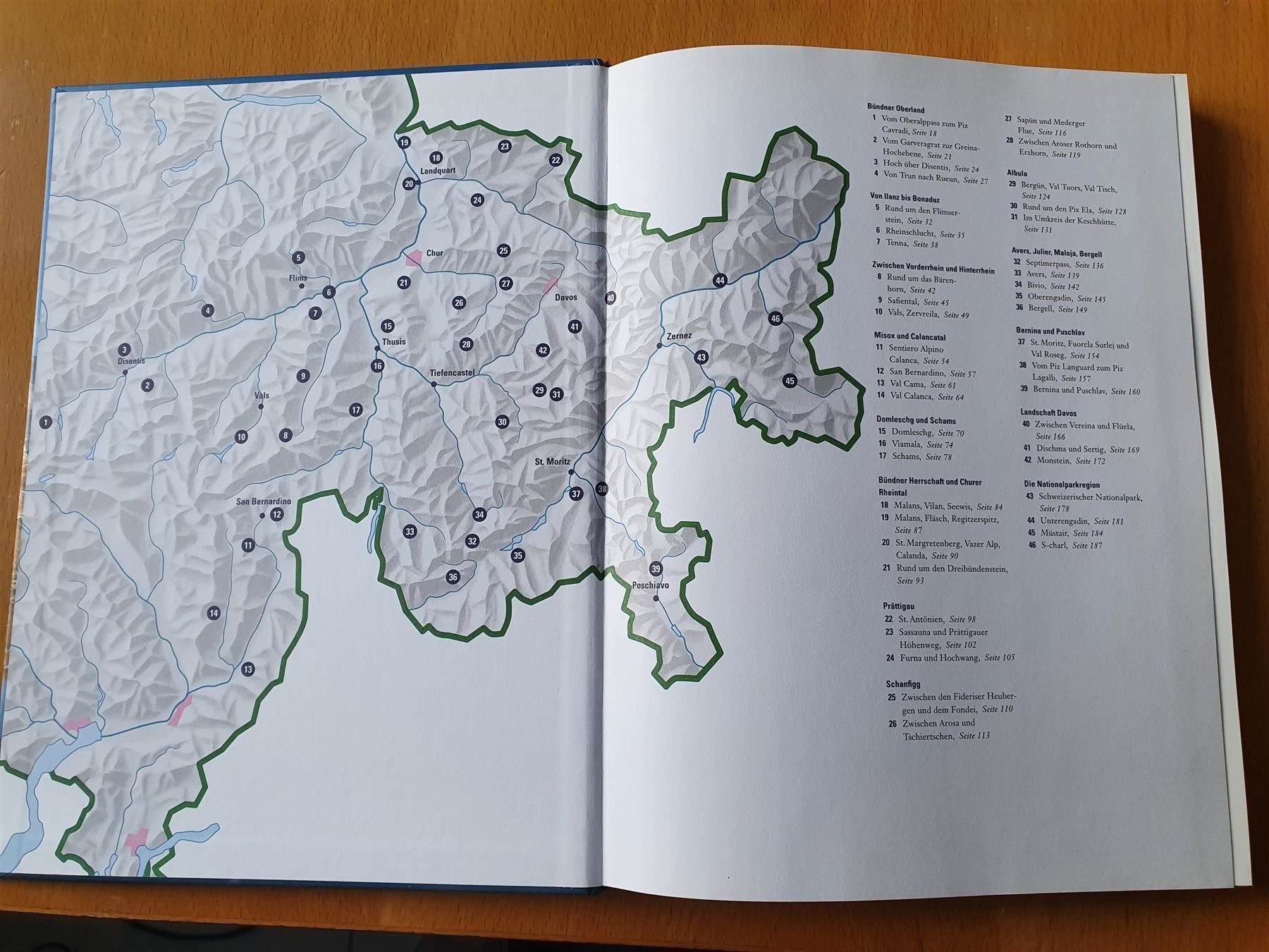 Scarpe da uomo: Das grosse Wanderbuch Graubünden – Usato da Bern venduto da schatzheber 1