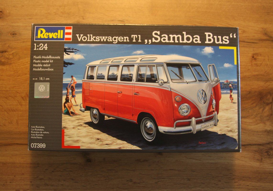 Revell Modellautos: Revell VW Sambabus 1:24 Bausatz – Neu (gemäss Beschreibung) aus Riehen von Revodidi