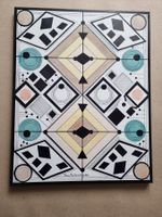 EDGAR BALTENSPERGER ORIGINAL ACRYL SIGNIERT AUF KEILRAHMEN