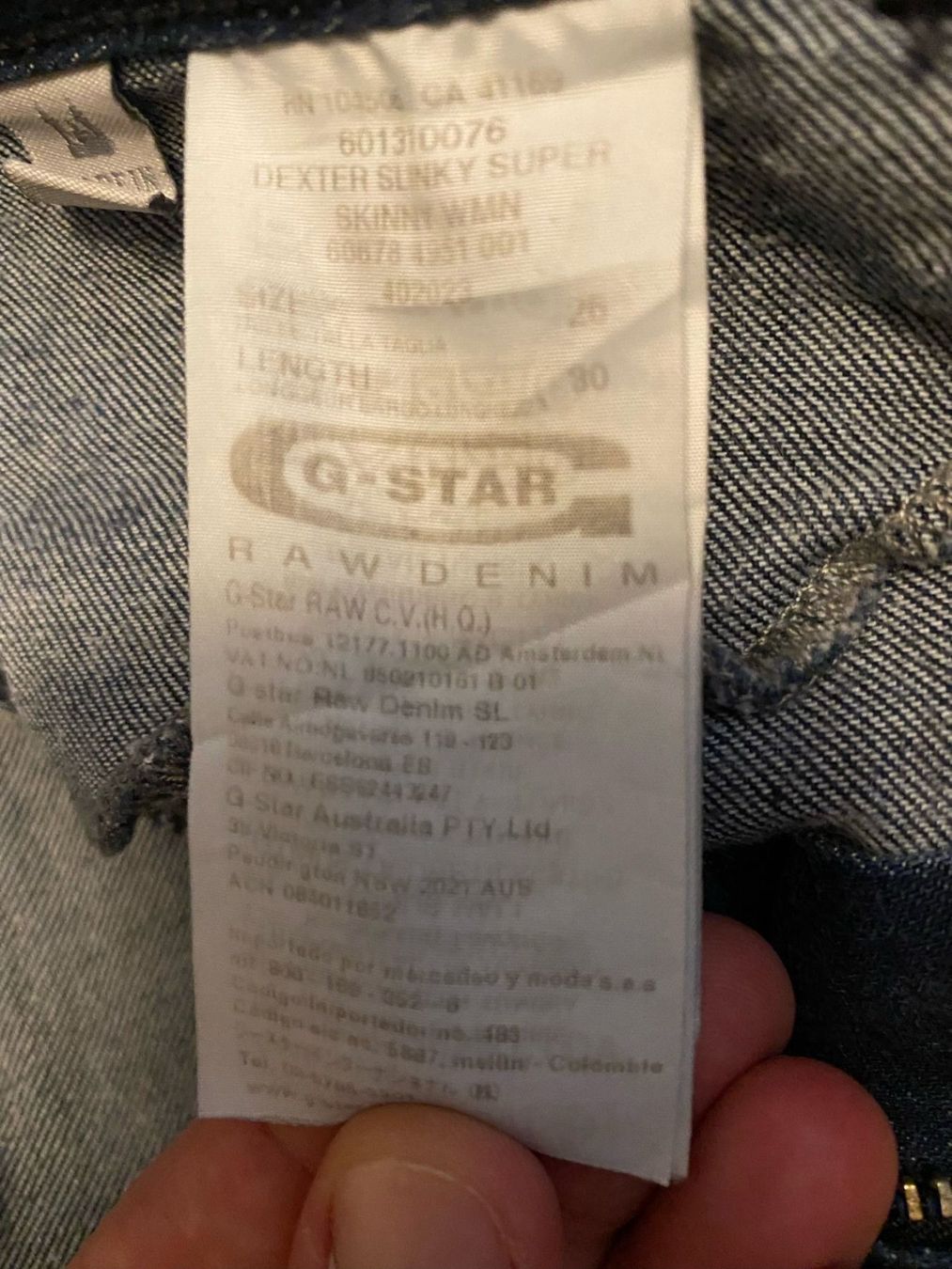 G-Star Jeans: G-Star RAW Dexter Jeans – Nuovo (secondo la descrizione) da Bern venduto da jbern3012 2