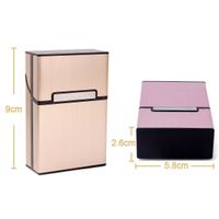 +3pcs Zigarettenkasten Zigarettenbox Set