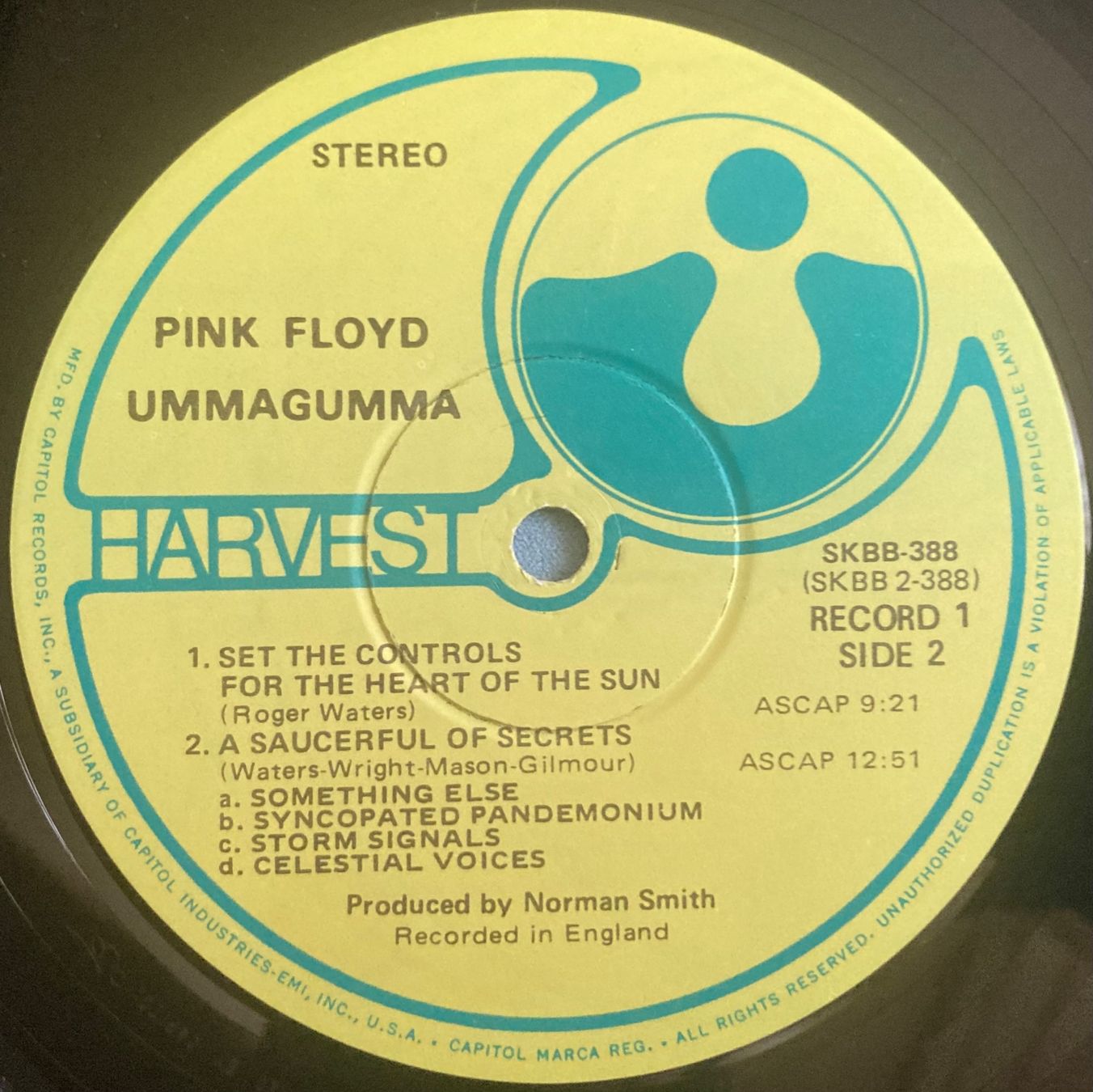 Schallplatten: PINK FLOYD - UMMAGUMMA – Gebraucht aus Poliez-Pittet von Newtown-Records 2