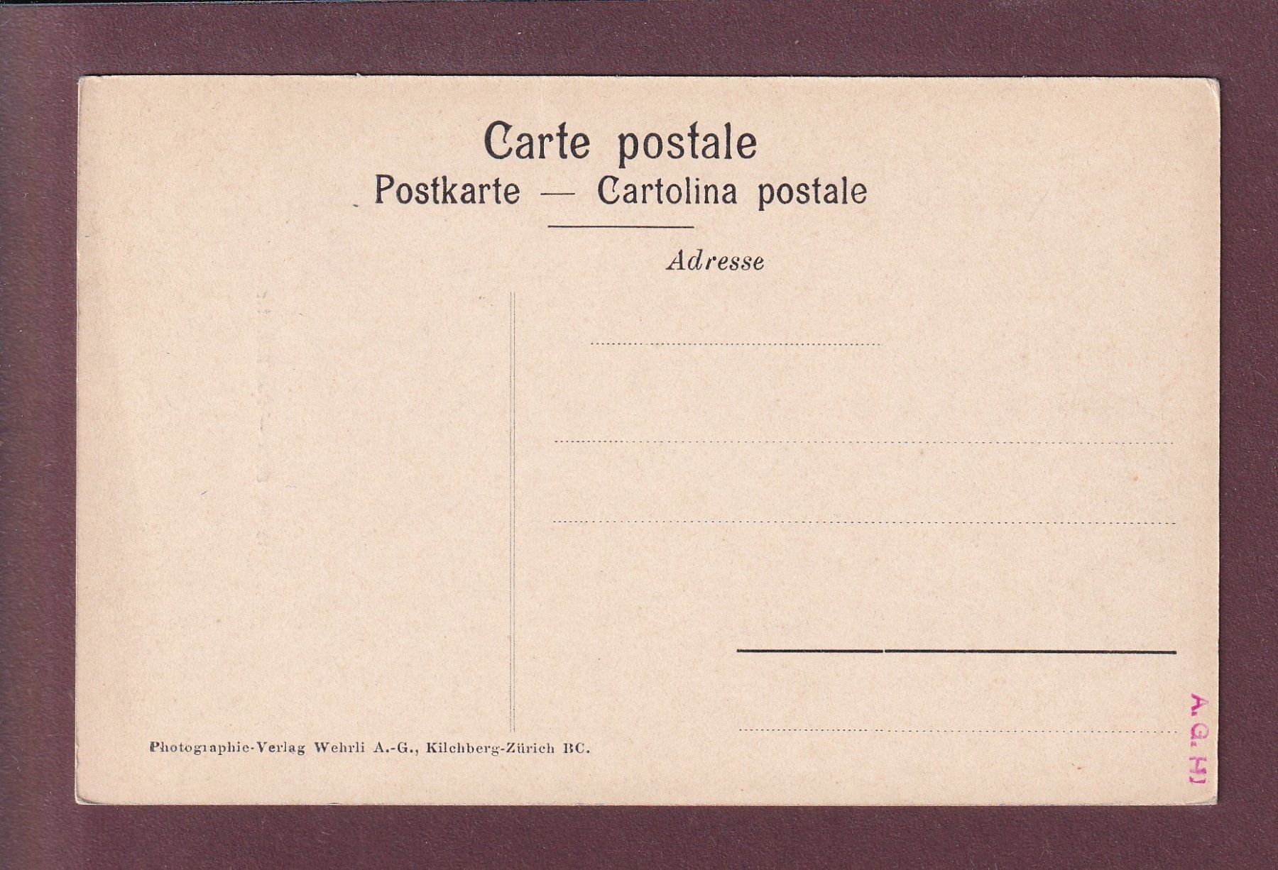Cartoline postali: BERN - Münster - 1905 – Usato da Pully venduto da nicecards 1