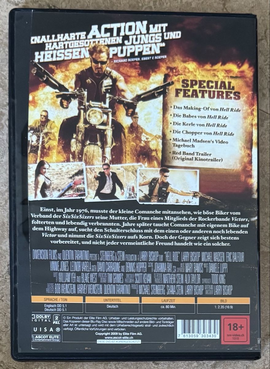 Tutti i DVDs: HELL RIDE  – Nuovo (secondo la descrizione) da Dietikon venduto da AndreaSch01 1