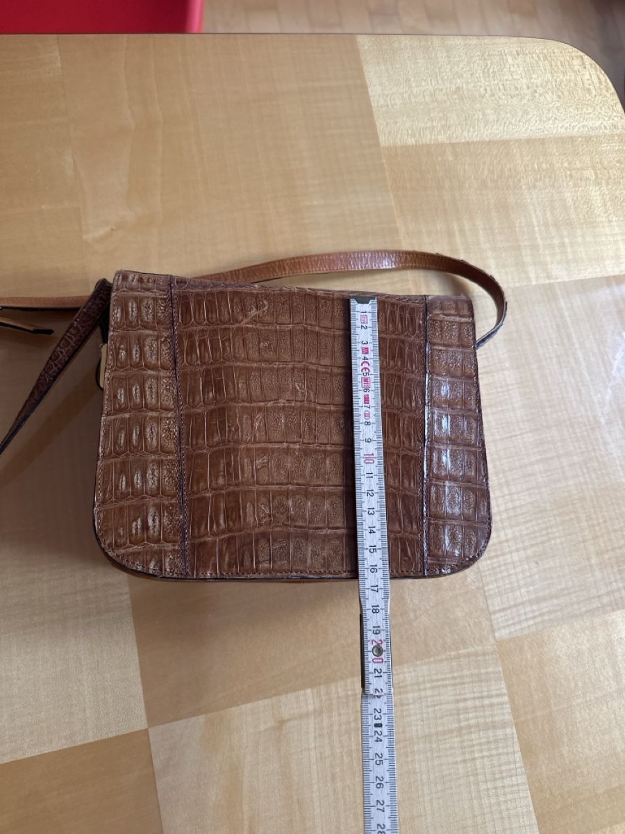 Borse da donna: Vintage Leder Tasche braun – Usato da Zürich venduto da Misus.Flohmi 4