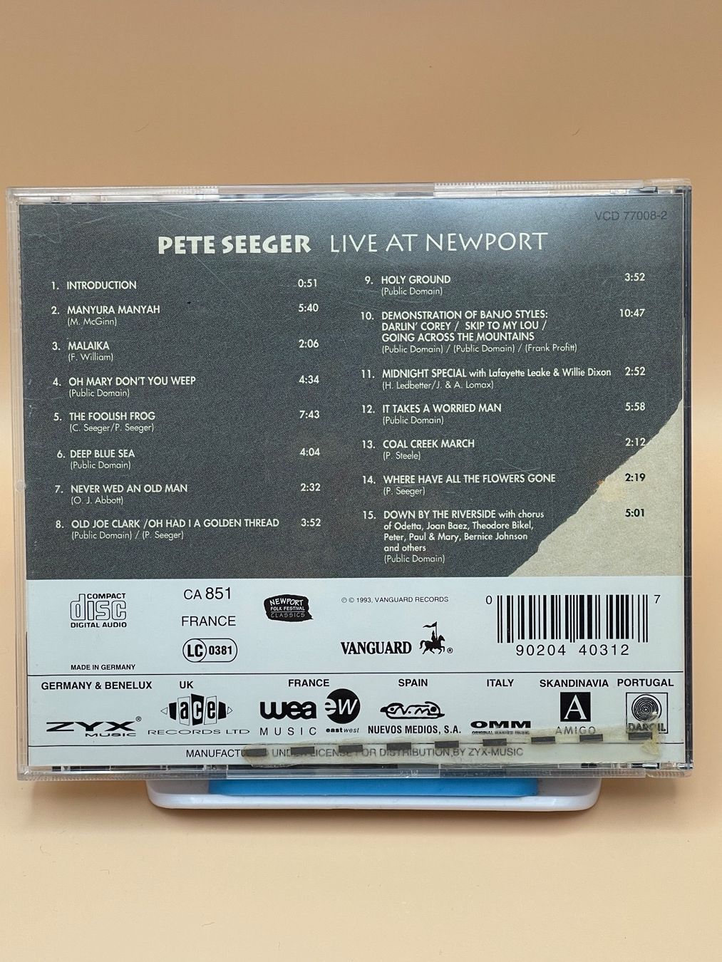 CD: Pete Seeger - Live at Newport – Usato da Rüti ZH venduto da alumedien 1