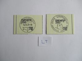 Voll Letzttagsstempel der Postschliessung 2950 Courgenay