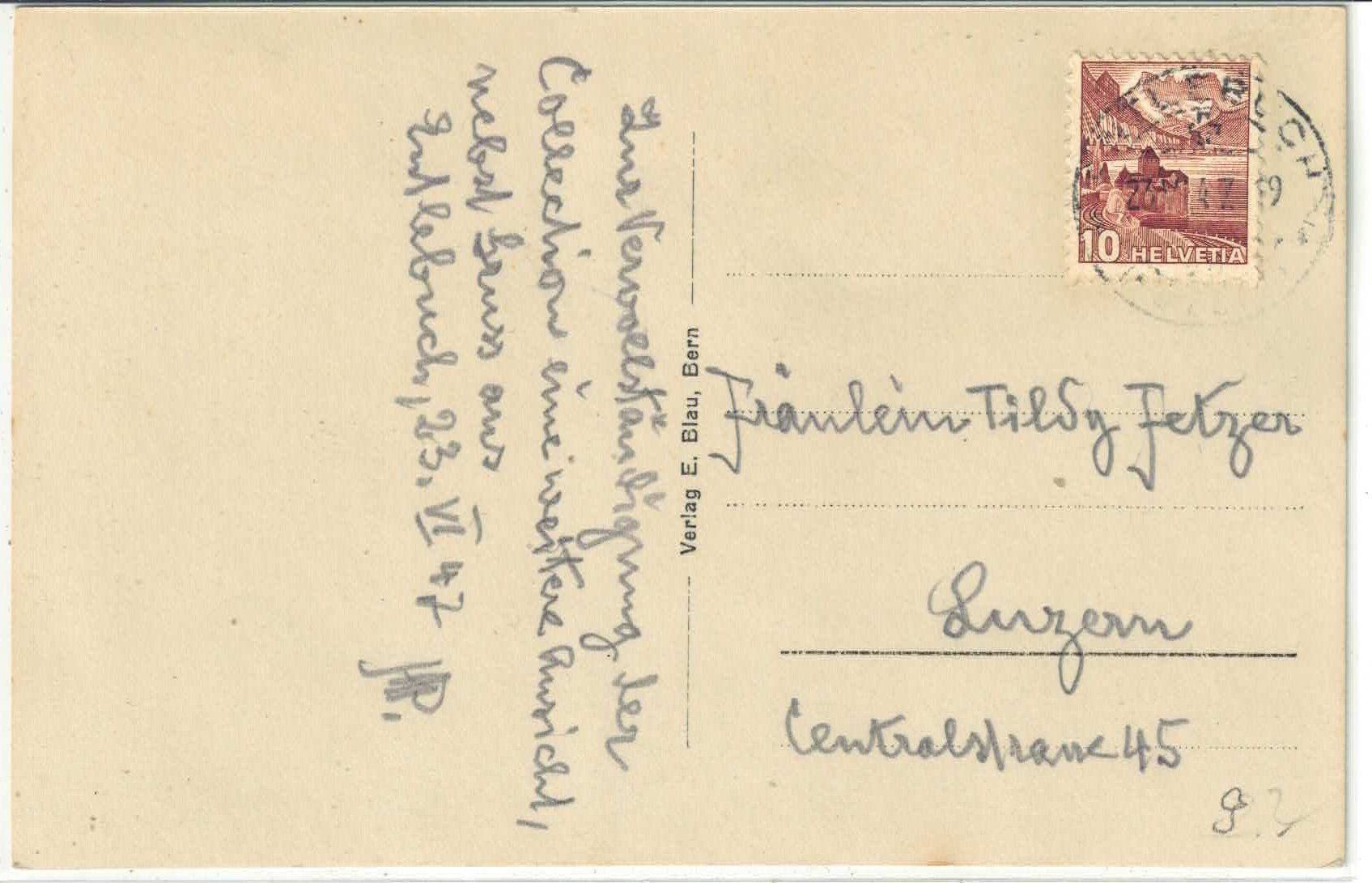 Cartoline postali: Entlebuch - Generalansicht – Usato da Ettingen venduto da Kartenplanet 1
