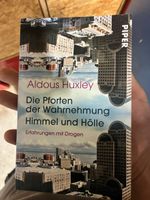 Buch Aldous Huxley Die Pforten der Wahrnehmung Piper