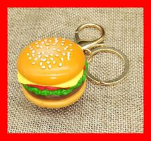 Schlüsselanhänger Hamburger Junk Food McDonalds Burger King