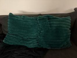 2 Zierkissen grün 45x45
