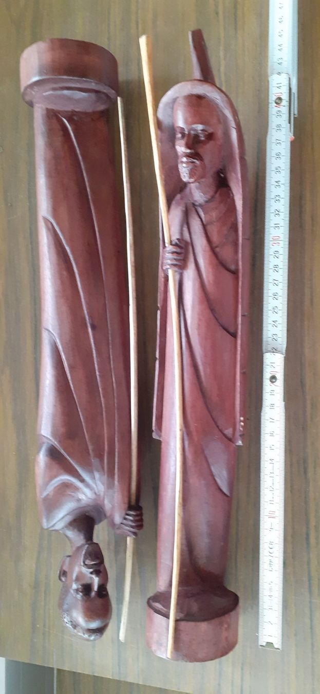 Statuette: Afrikanische Krippe mit grossen Figuren – Usato da Mörschwil venduto da antiksalon 7