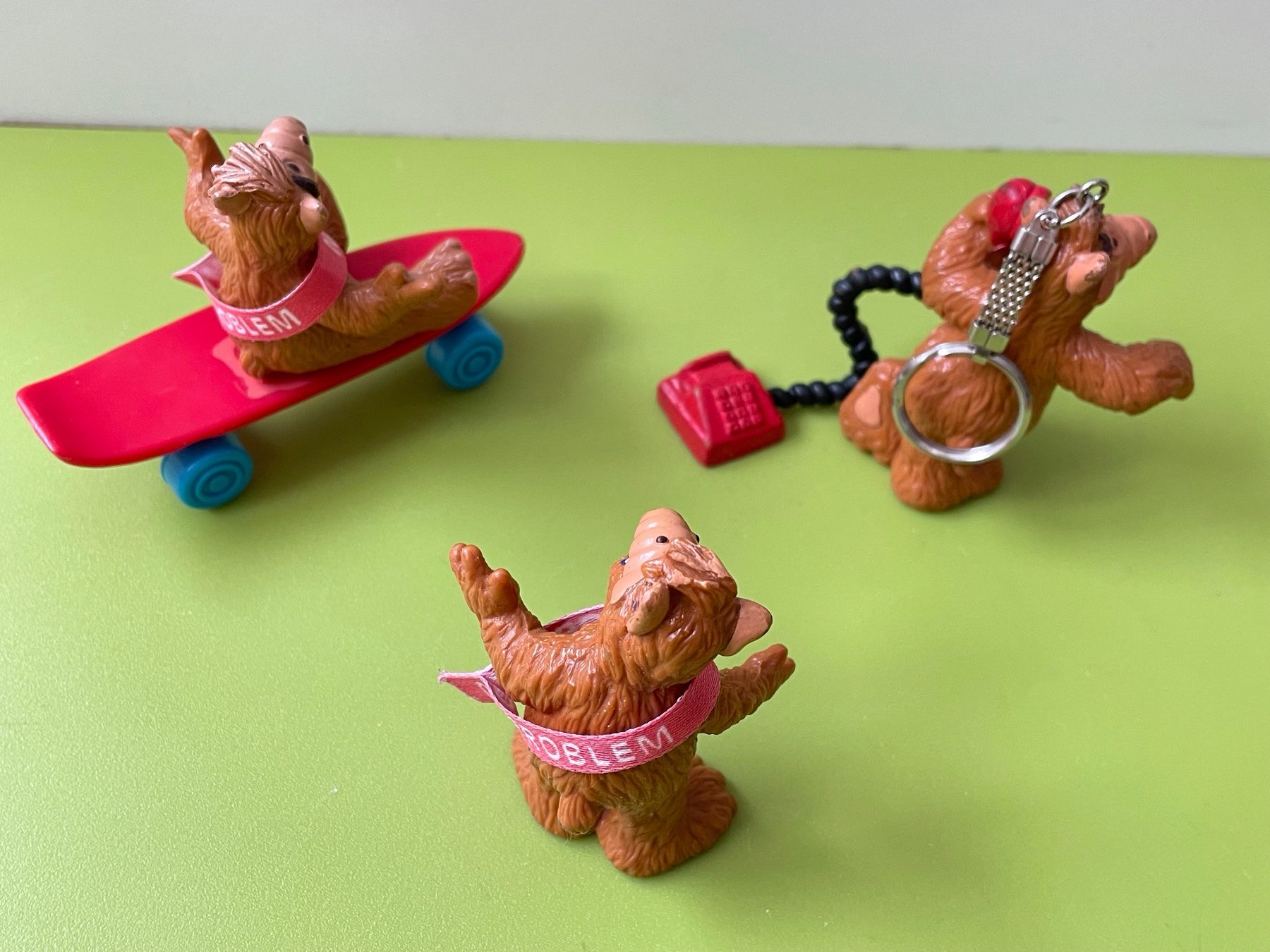 Bullyland Figuren: 3x ALF Figur Comic Comicfigur 1988 Alien Bully West Germany – Gebraucht aus Gossau SG von  1