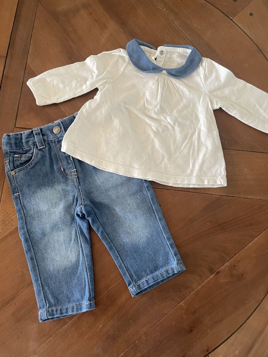 Lotti & Set di vestiti: Gr. 68 jeans bluse set – Usato da Wädenswil venduto da flo8820