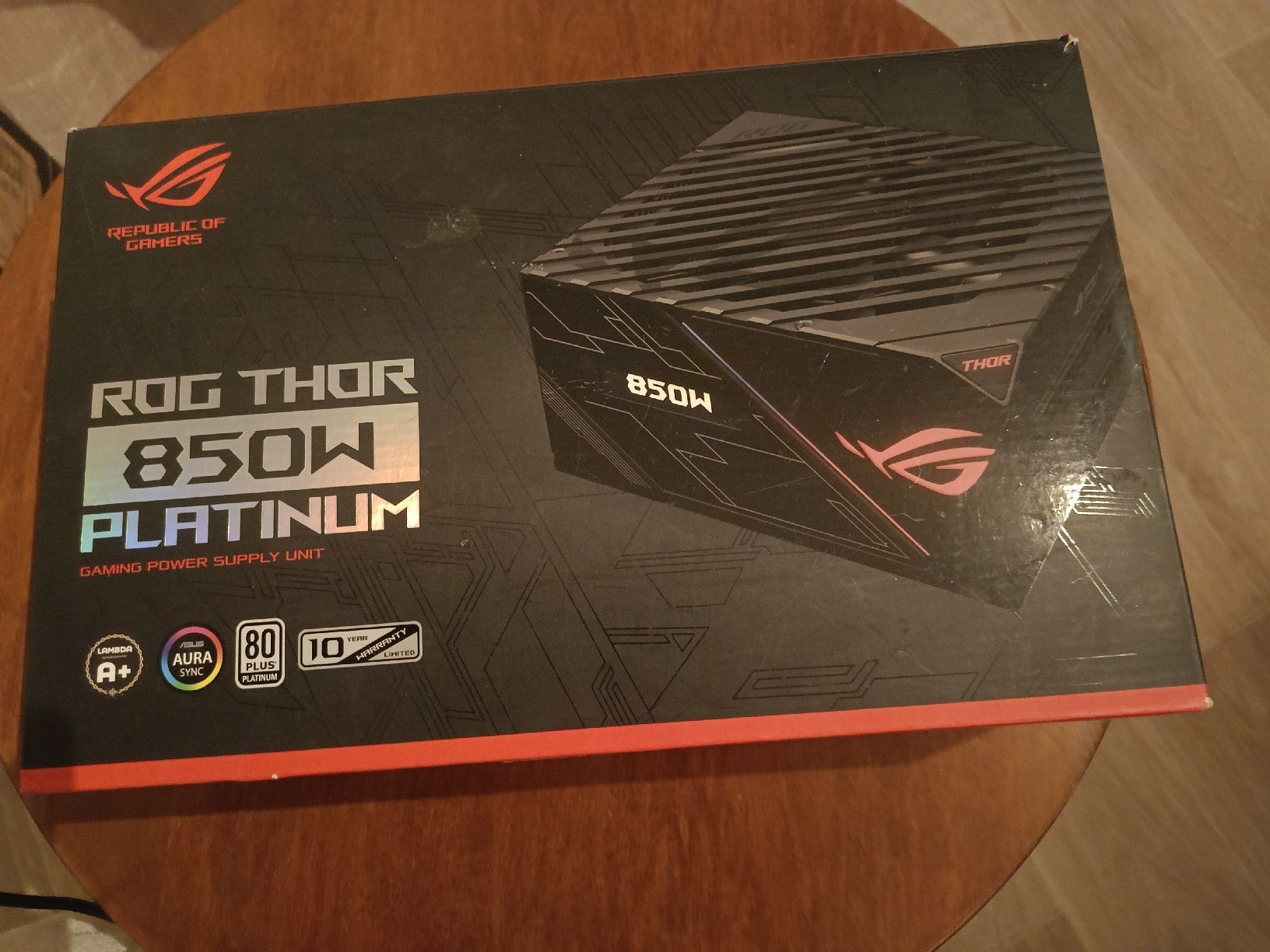 Componenti elettronici: Alimentation rog thor 850 platinium – Usato da Plan-les-Ouates venduto da Mathias_c
