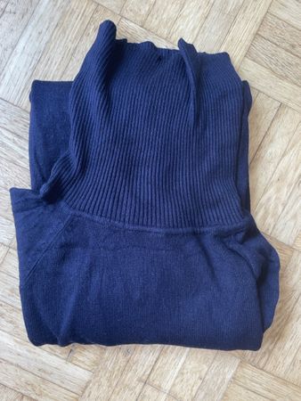 Rollkragenpullover Navy Blue / dunkelblau, Grösse M