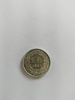 1 Franc Suisse 1961 pièce de monnaie Helvétia