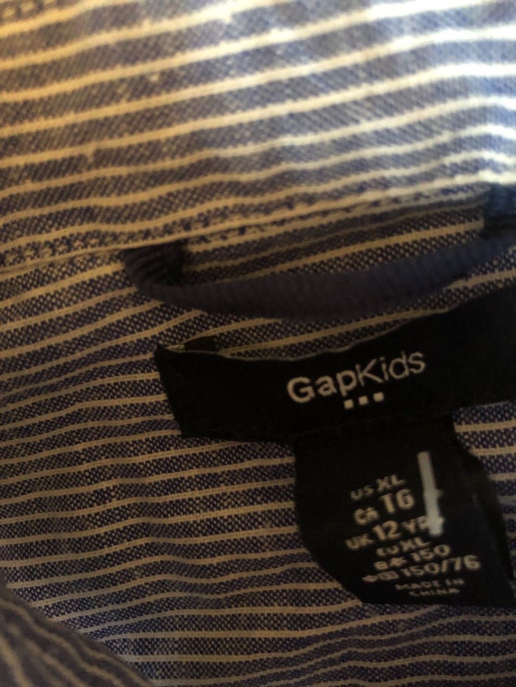 Gap Camicie, T-shirt & Polo: Gestreiftes GAP Hemd Gr.152 – Usato da Obergerlafingen venduto da cabo4 1