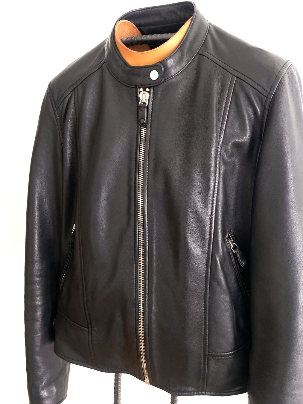 Massimo Dutti Jacken: Massimo Dutti Lederjacke d'braun Gr. M – Gebraucht aus Lugano von barbhelb 1