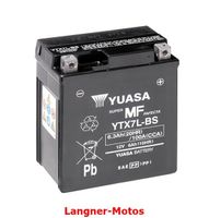 Yuasa GEL Motorrad Batterie 12V 6AH YTX7L Vespa GTS 125 IGET
