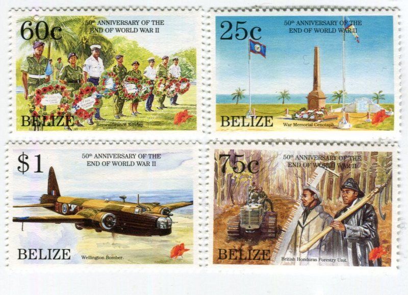 Alle Briefmarken: Briefmarken "2 Weltkrieg". Belize – Neu und originalverpackt aus Basel von Butsch5
