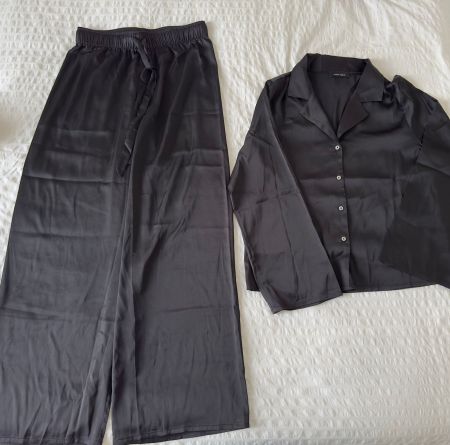 Damen-Satinpyjamas Anna Field