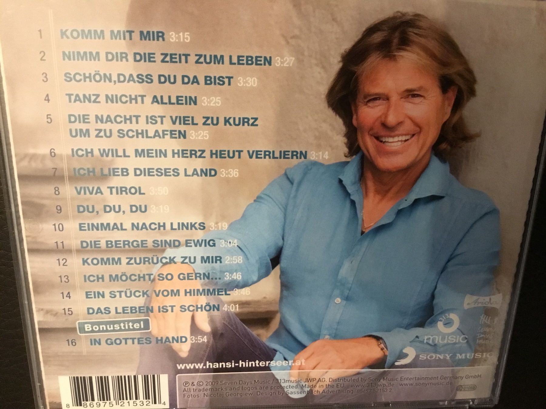 CD: Hansi Hinterseer CD - Komm mit mir -  * – Usato da Thierachern venduto da sweden08 1