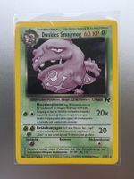 Pokemon Dunkles Smog Mog Holo Team Rocket Base Vintage Good