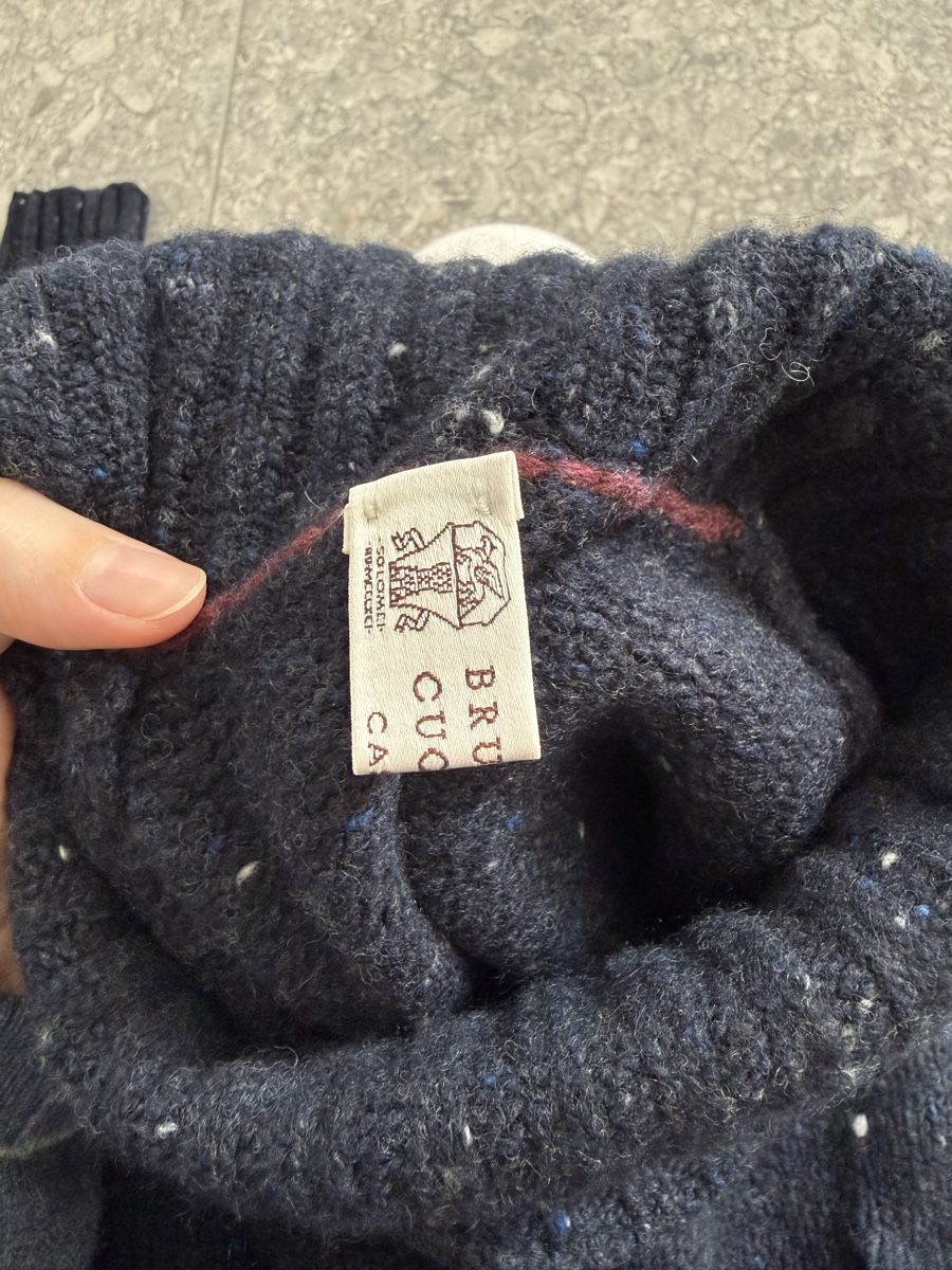 Brunello Cucinelli Maglioni & Felpe: Brunello Cucinelli Rollkragenpullover Wolle Kaschmir – Nuovo (secondo la descrizione) da Birmensdorf ZH venduto da nin.am 3