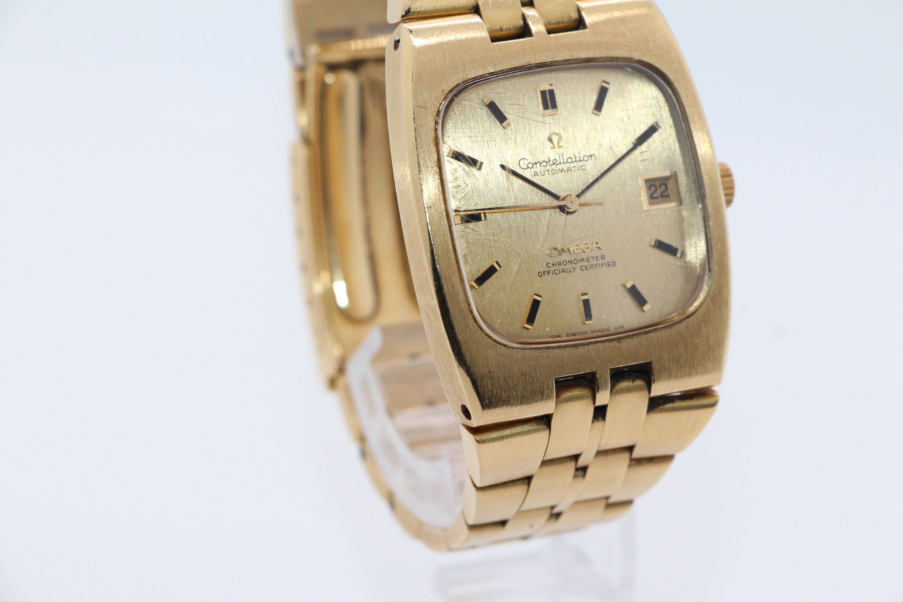 Omega Orologi: Omega Constellation 18 K Gelbgold Ref. 116.059 – Usato da Zug venduto da eMDi_Collection 7