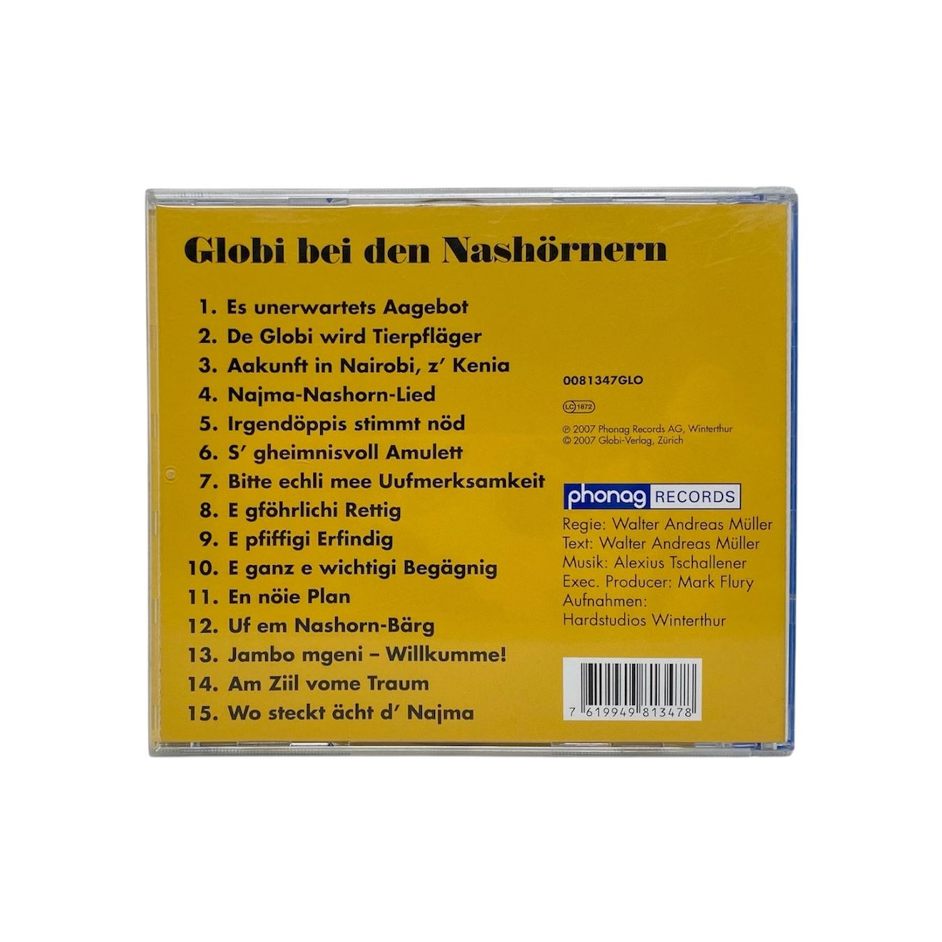 CD: Globi bei den Nashörnern CD – Usato da Teufenthal AG venduto da Retro-Stash-Shop 2