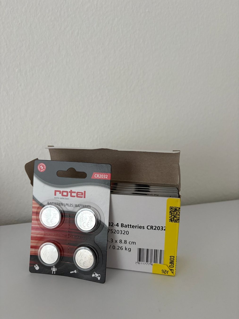 Akkus & Batterien: 48x Rotel CR2032 Knopfbatterien – Neu und originalverpackt aus Gossau SG von Sekki0407