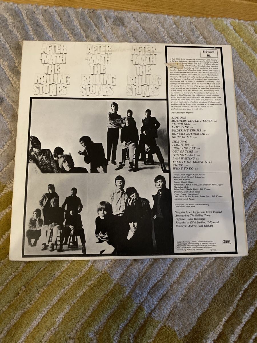 Dischi in vinile: Rolling Stones LP Aftermath Decca  – Usato da Zürich venduto da alt-eisen 1