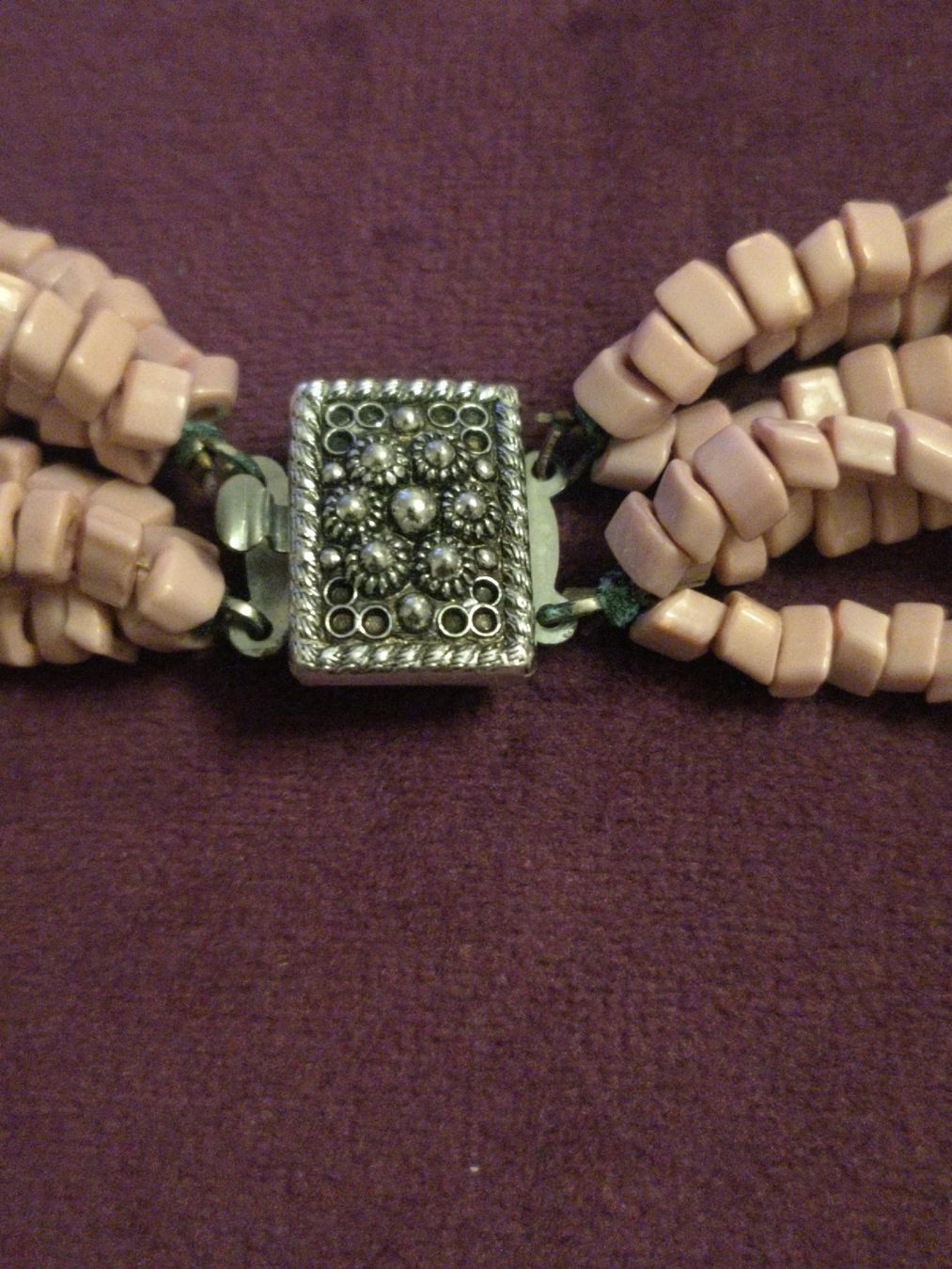 Catenine: bijoux  collier multi rang vintage en  pierre – Usato da Pampigny venduto da Nathbn 1