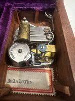 Musikdose Intarsien – Perlmutt & Knochen – Swiss Made