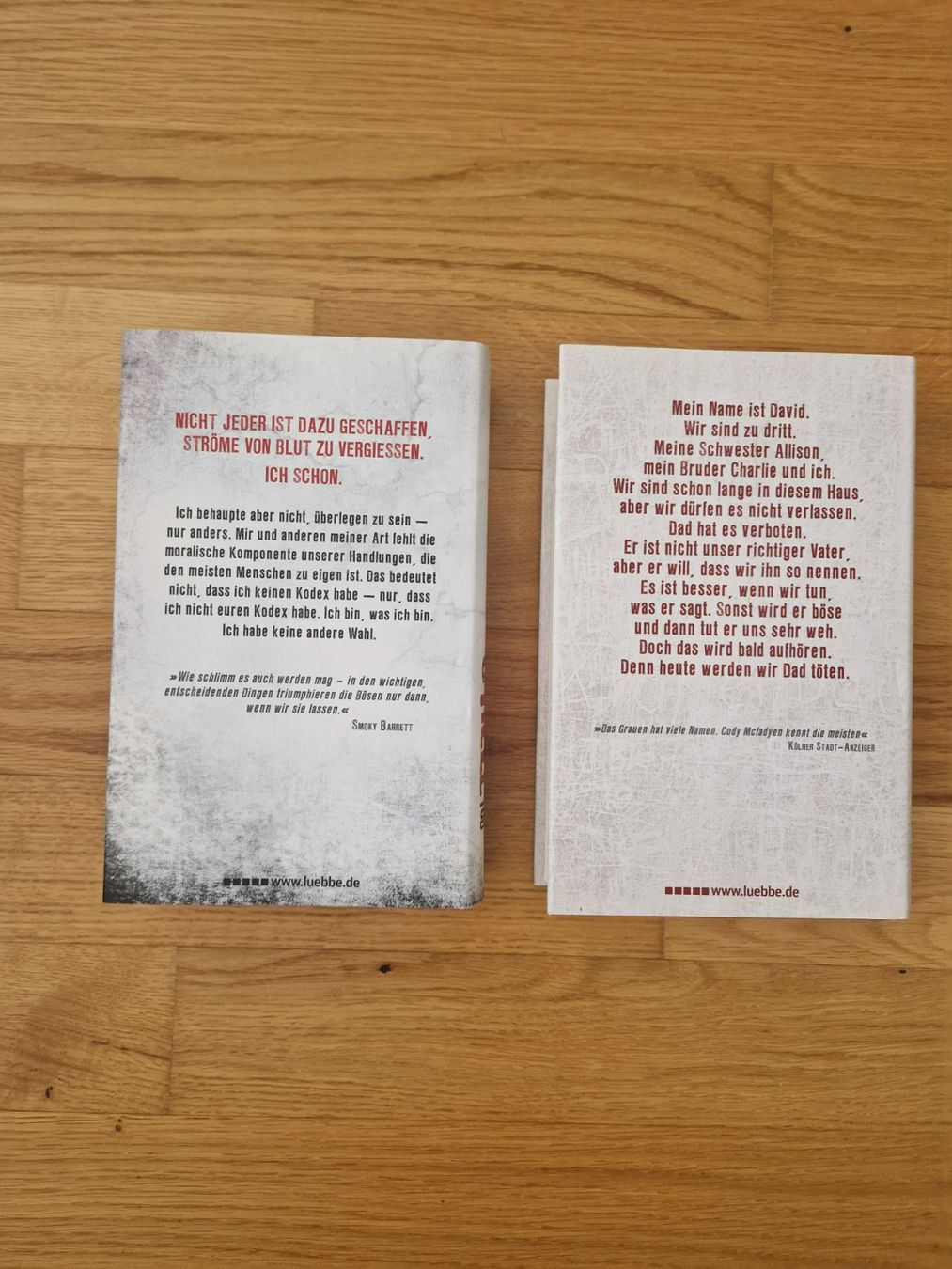 Livres: Thriller von Cody Mc Fadyen – D'occasion à Schinznach Dorf par mast8919 1
