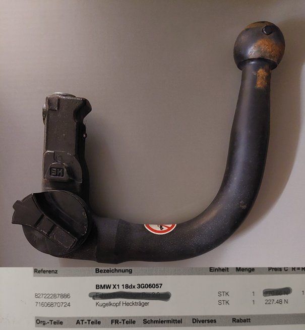 Universelle Kugelkopf Wandhalterung Für Fahrradträger - 60 Kg Tragkraft, Inkl. Montageset