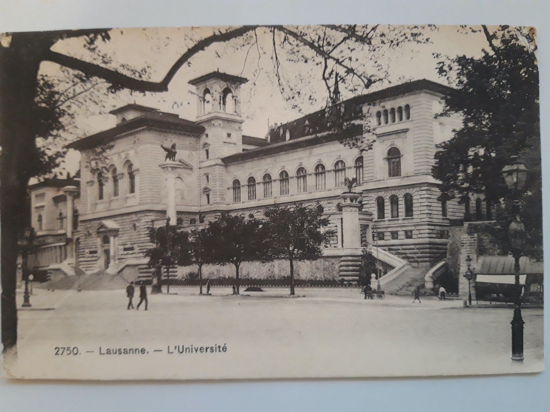 Cartoline postali: Lausanne L'Université – Usato da Sargans venduto da nicsam1815
