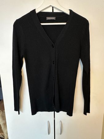 Schwarze Strickjacke von Repeat, Grösse S/M