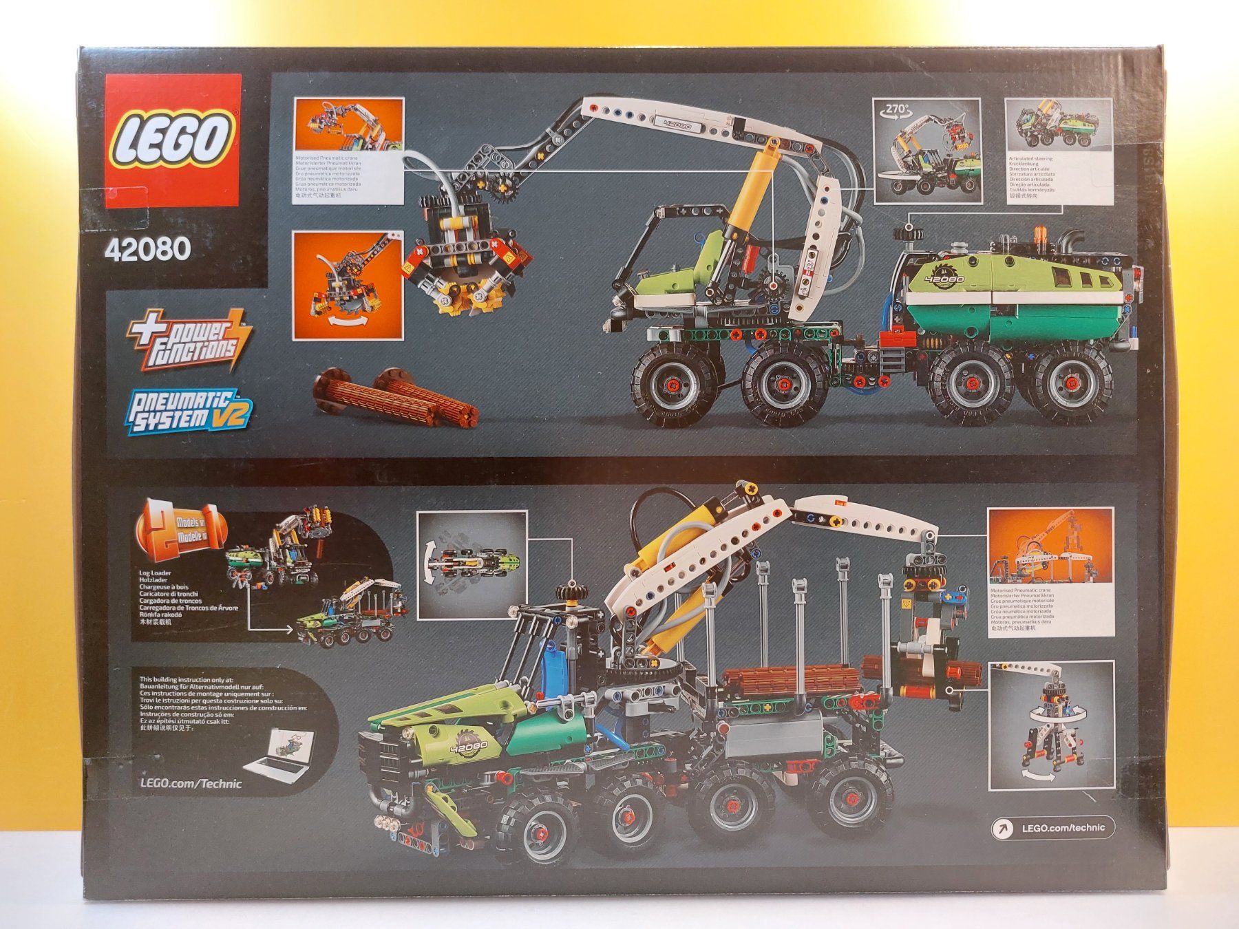Lego Kit di costruzioni: LEGO Technic 42080 Harvester-Forstmaschine NEU – Nuovo e nell'imballaggio originale da St.Gallen venduto da TinasBauundSpiel 2