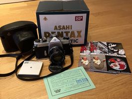 Asahi Pentax Spotmatic SP inkl. Originalzubehör