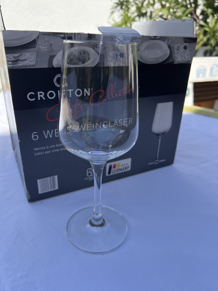 Verres: 6 Crofton Weissweingläser  – D'occasion à Bachenbülach par LarissaLaruss 2