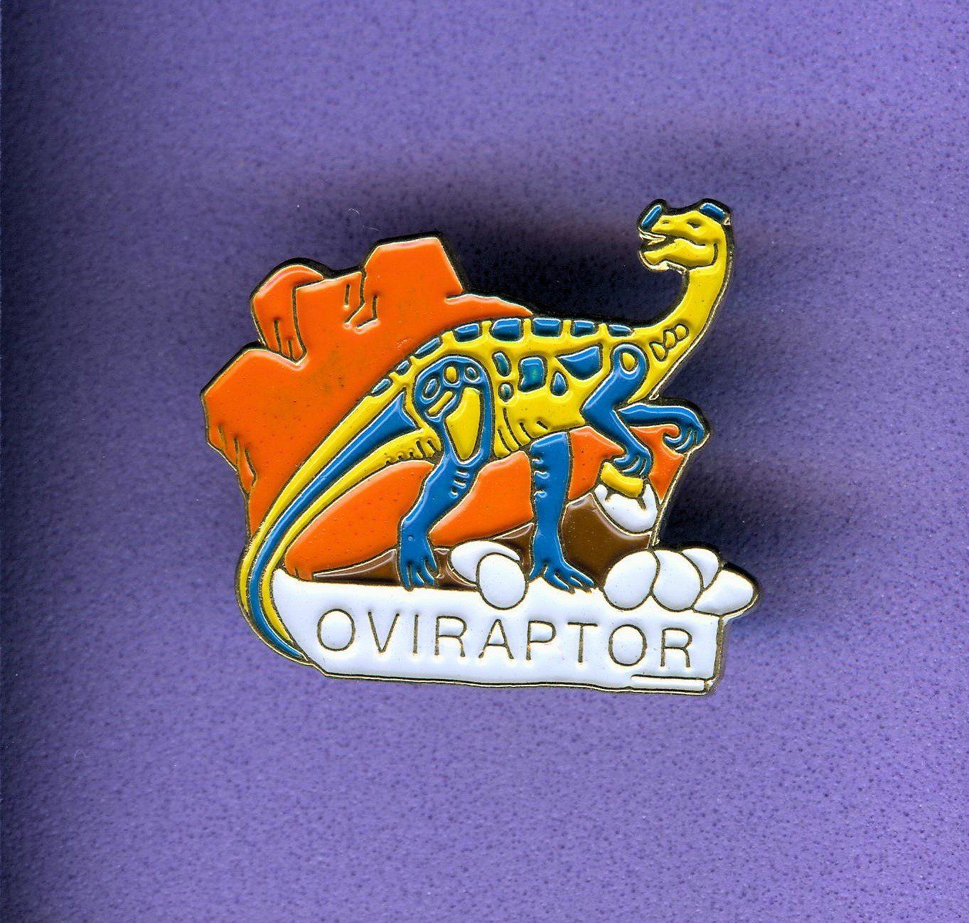 Placchette & Badge: Saurier  OVIRAPTOR – Usato da Winterthur venduto da Sammleroase